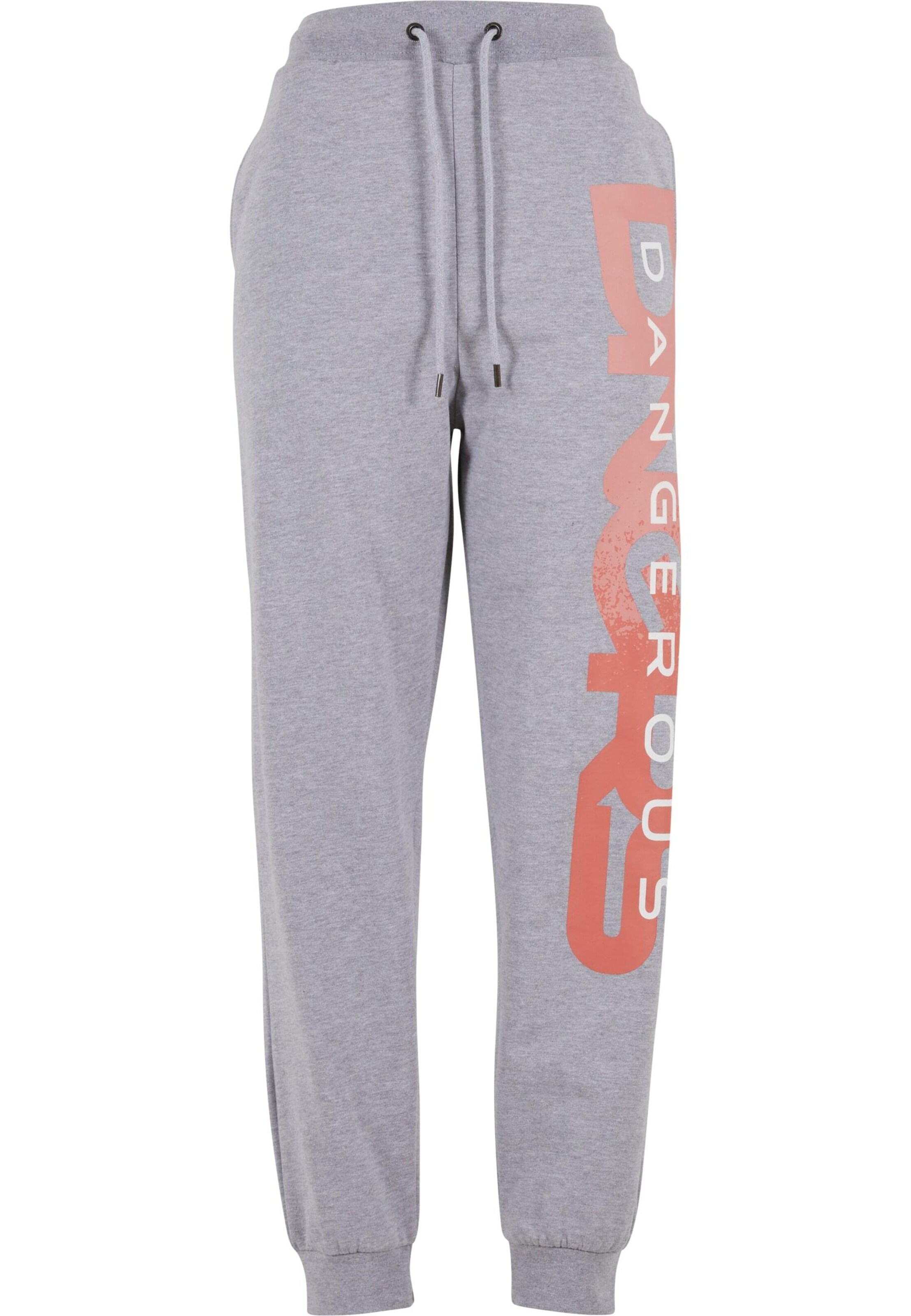 Pantaloni di Dangerous DNGRS in grigio: frontale