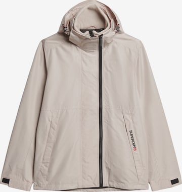 Veste mi-saison 'Yachter' Superdry en gris : devant