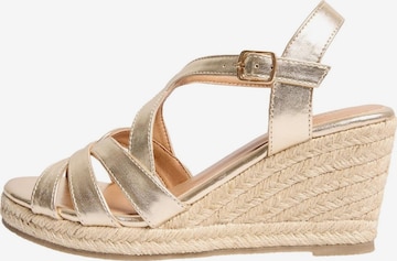 Friends Like TheseSandale - zlatna boja: prednji dio