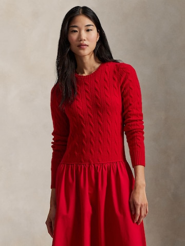 raudona Polo Ralph Lauren Suknelė