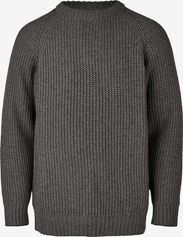 Cleptomanicx Sweater in Grey: front