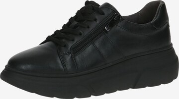 CAPRICE Sneakers laag in Zwart: voorkant