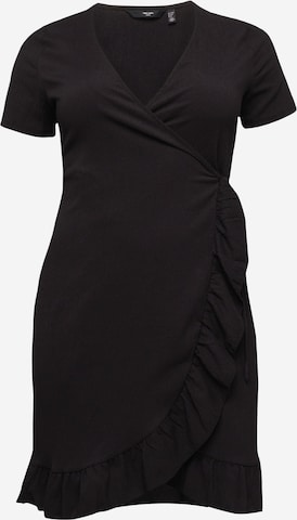 Vero Moda Curve Kleit 'HAYA', värv must: eest vaates