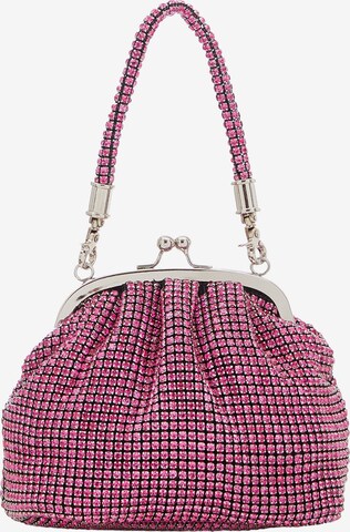 faina Handbag in Pink: front