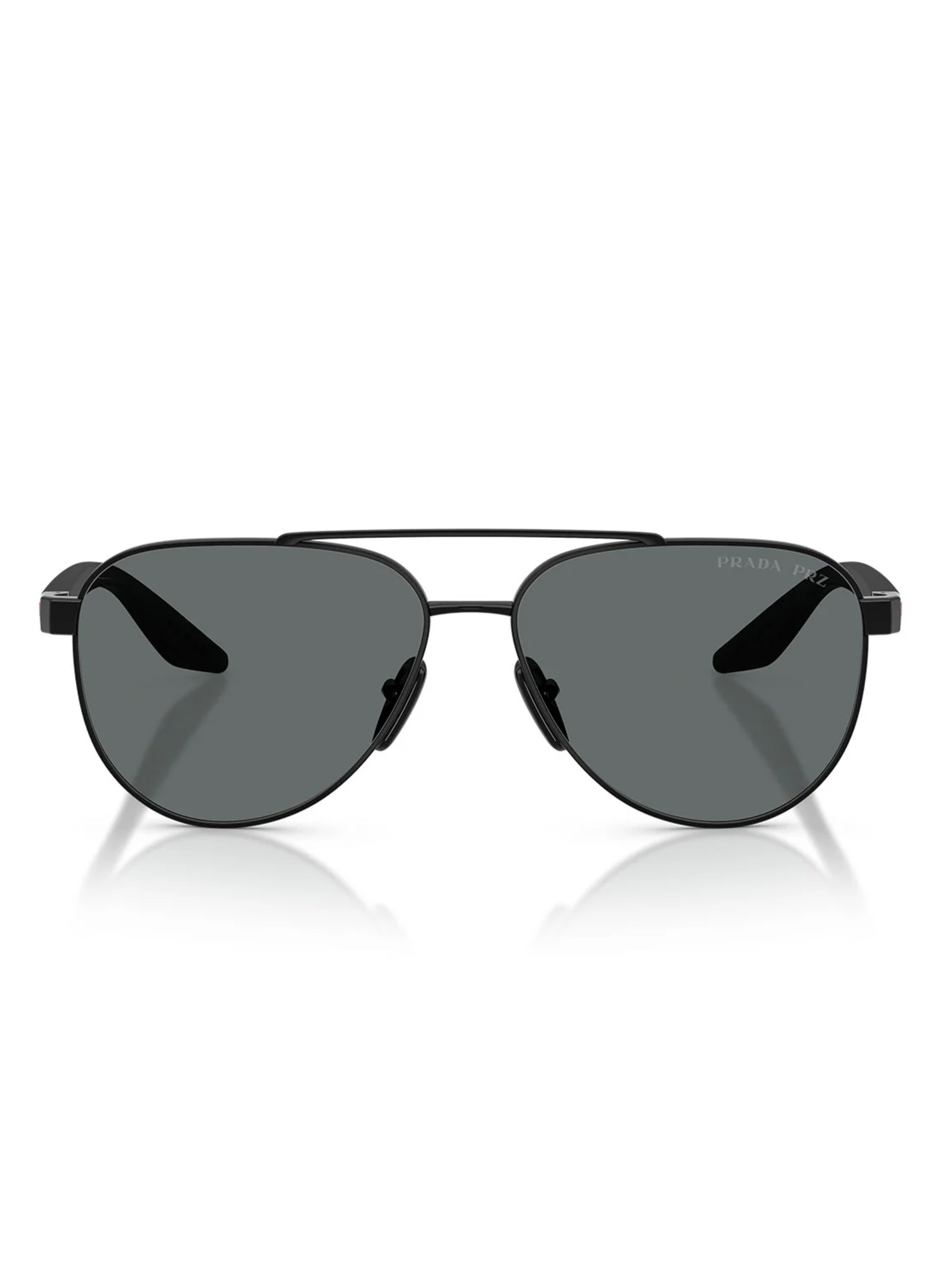 PRADA Zonnebril 'Prada PSA52S 1AB5Z1' in Zwart