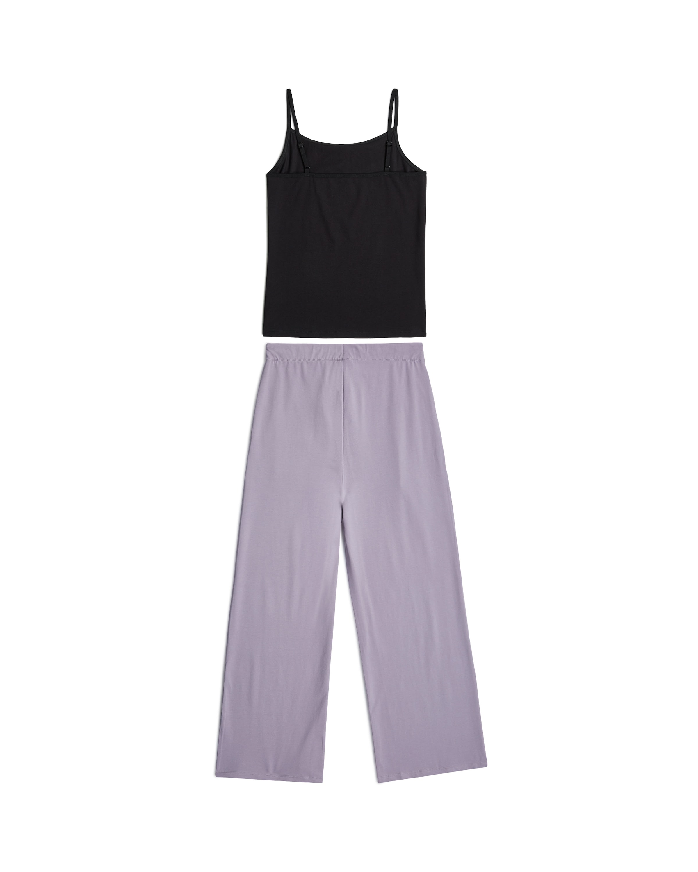 G-STAR Pyjama 'Cami and Wide Leg Pant Pyjamas Set' in Lila