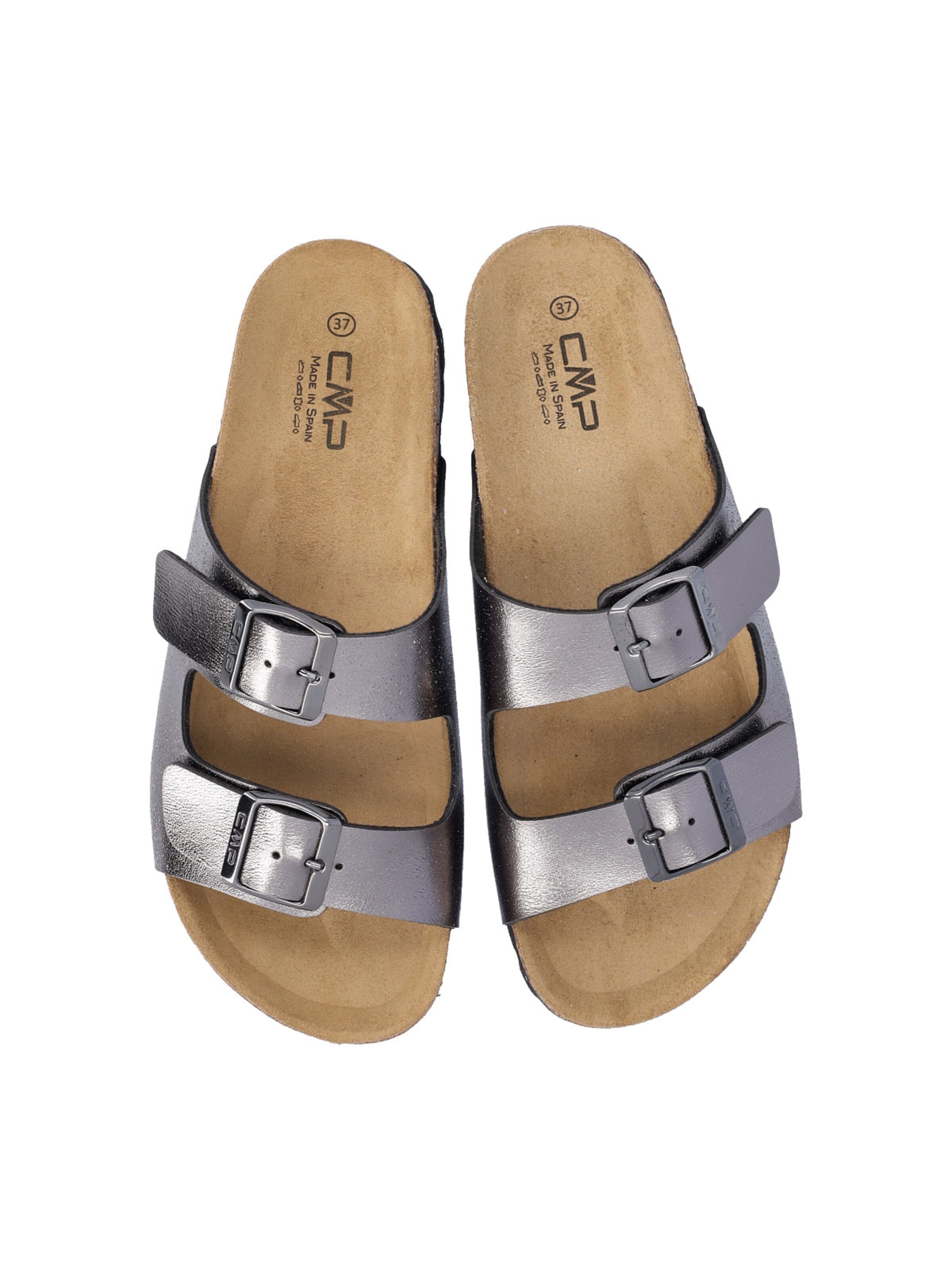 CMP Sandale 'Freizeitschuhe Eco Thalita in silber/metallic'‌‌‌‌‌‌‌‌‌ in Silber