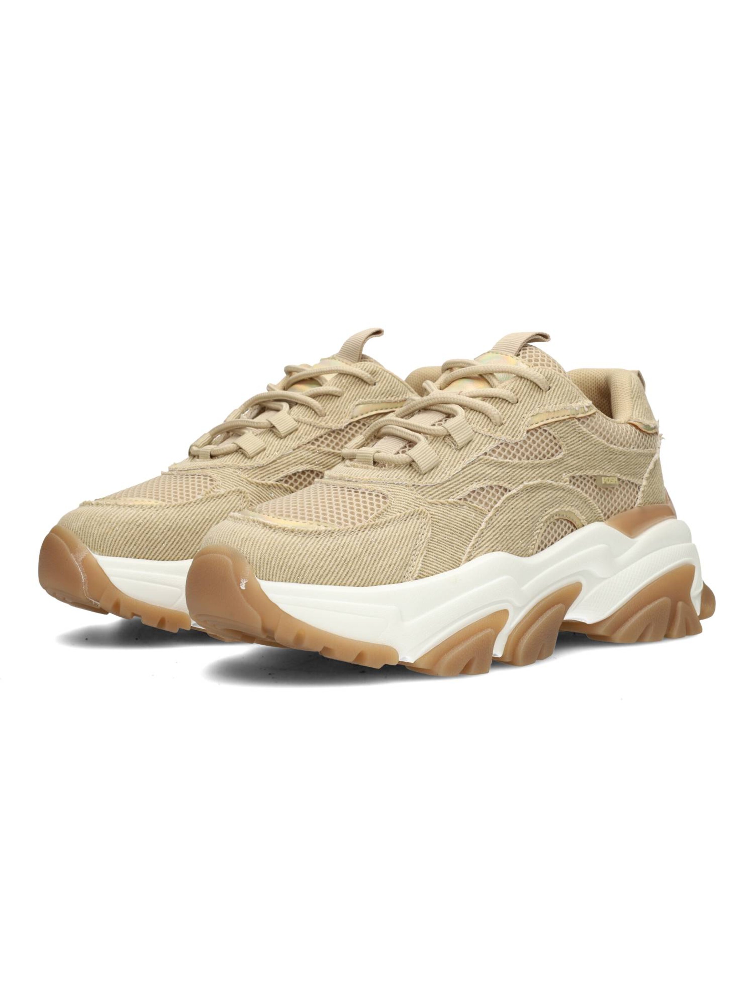 POSH by Poelman Sneakers laag 'Polly' in Beige