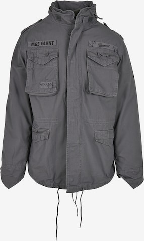 Brandit Between-Season Jacket 'Giant' in Grey: front