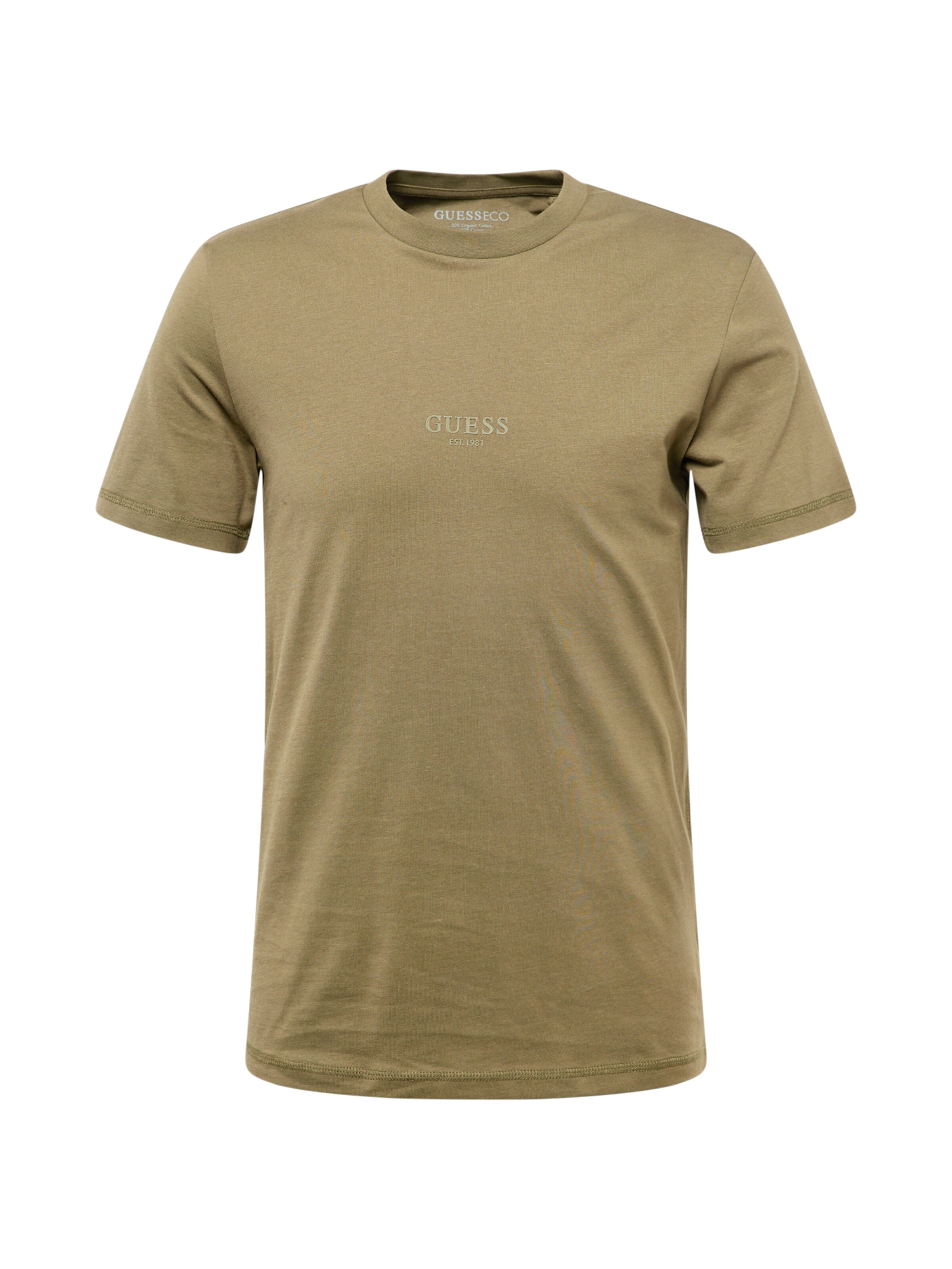 T-Shirt 'Aidy' GUESS en vert : devant