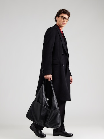 Cappotto di mezza stagione 'H-Hyde-DB-Peak-254' di BOSS in nero