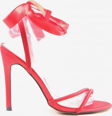 Truffle Collection High Heel Sandaletten in 39 in Red: front