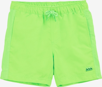 WE Fashion Swimming shorts in Green: front