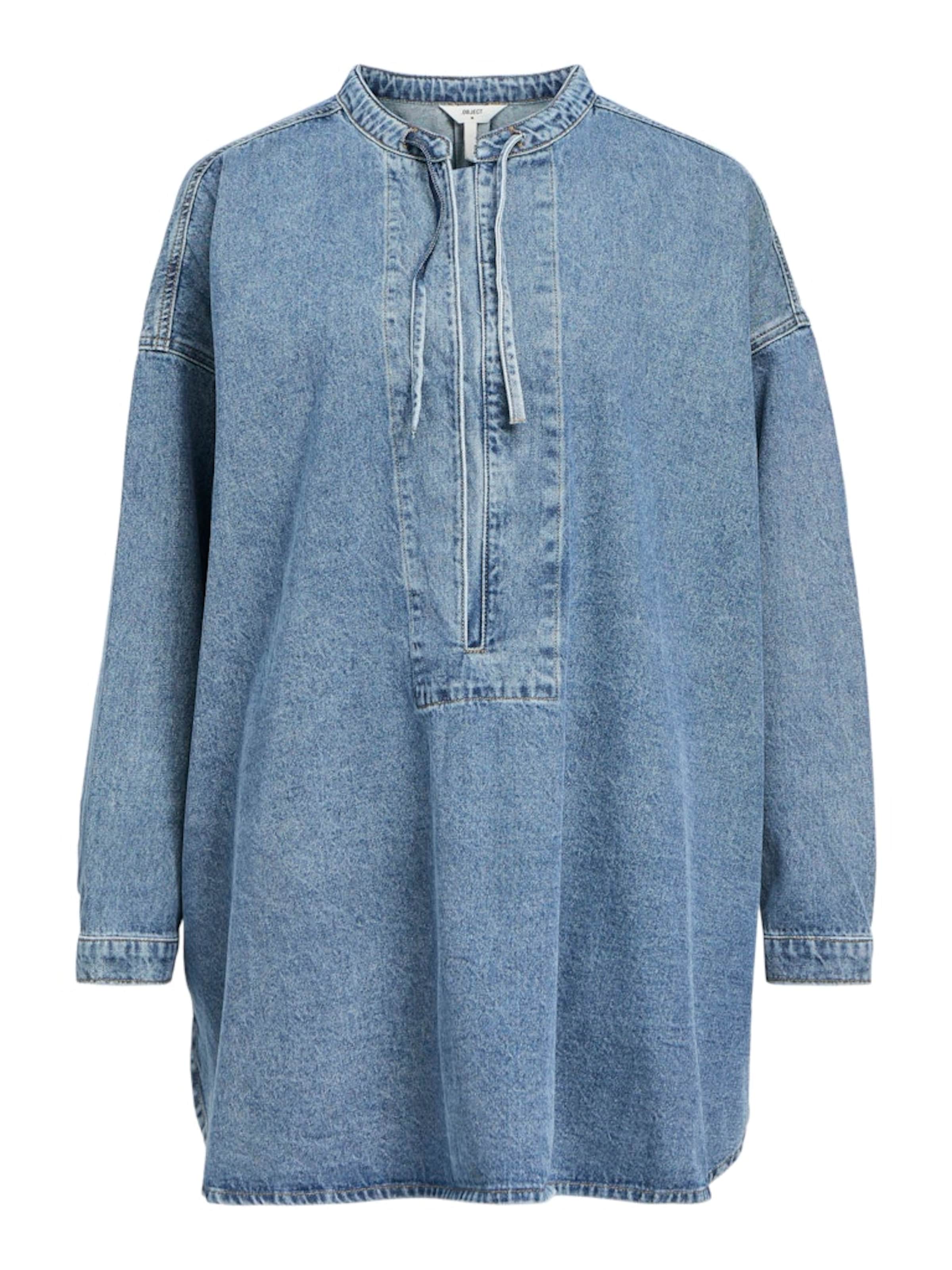 OBJECT Туника в Синий: спереди