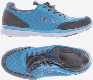 Soccx Sneakers & Trainers in 39 in Blue: front