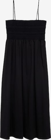 MANGO Šaty 'Cherry' - Čierna: predná strana