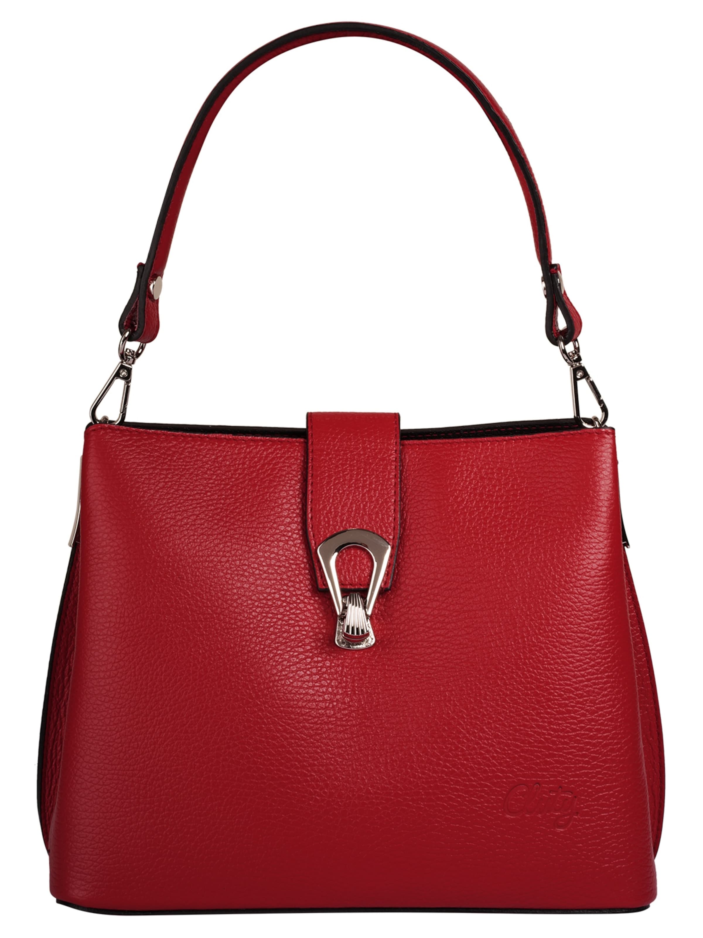 Cluty Crossbody Bag in Red: front