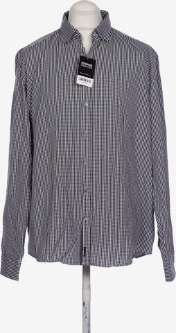 STRELLSON Button Up Shirt in XL in Grey: front