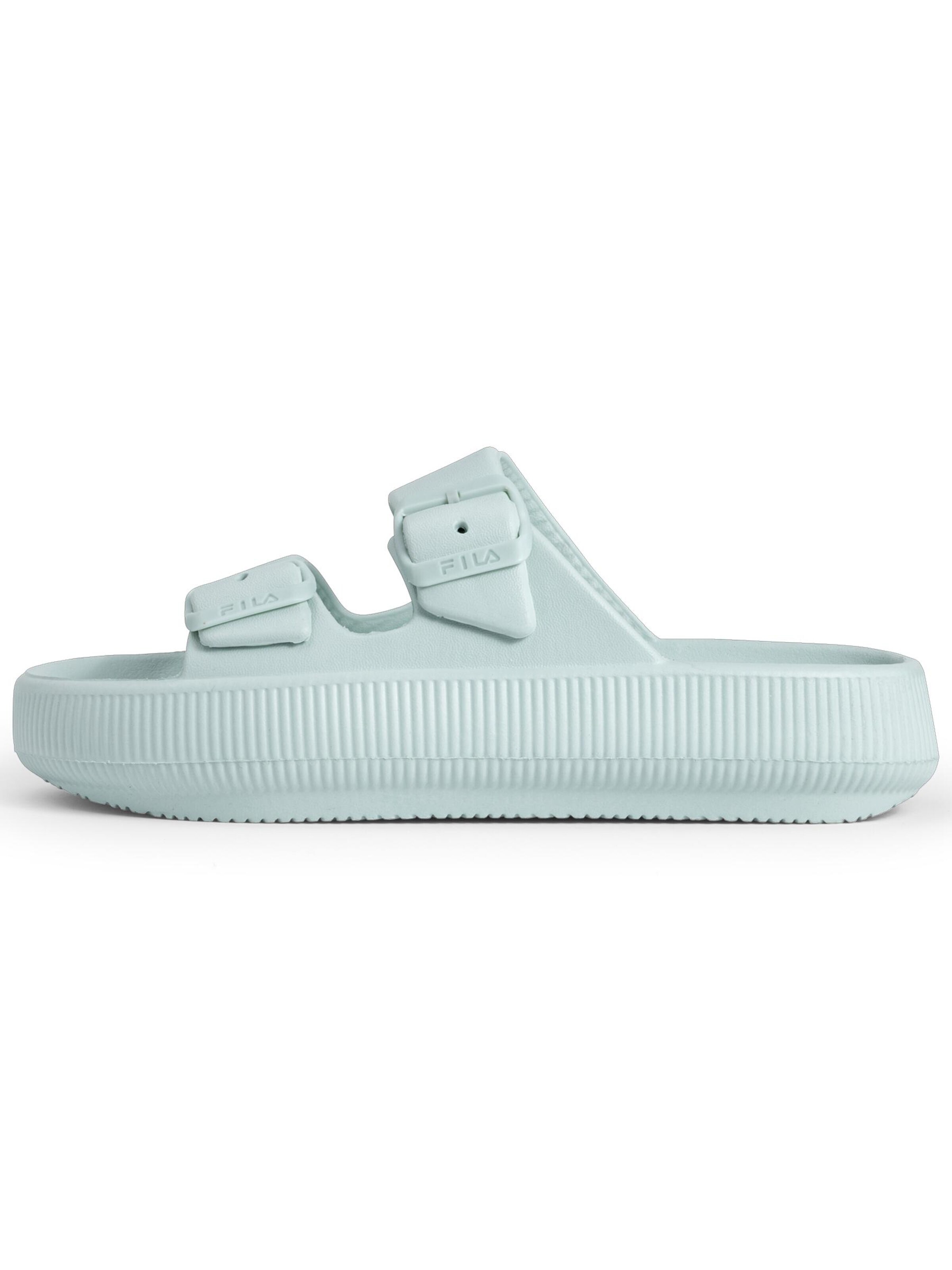 FILA Huisschoenen in Groen: voorkant