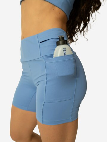 Tempus Own - Slimfit Calças de desporto em azul