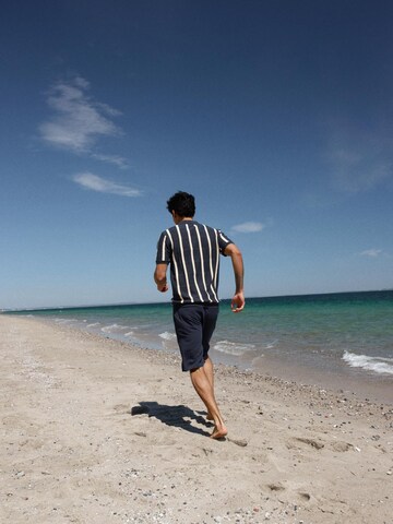 BLEND Обычный Брюки со складками 'BHMorgan' в Синий