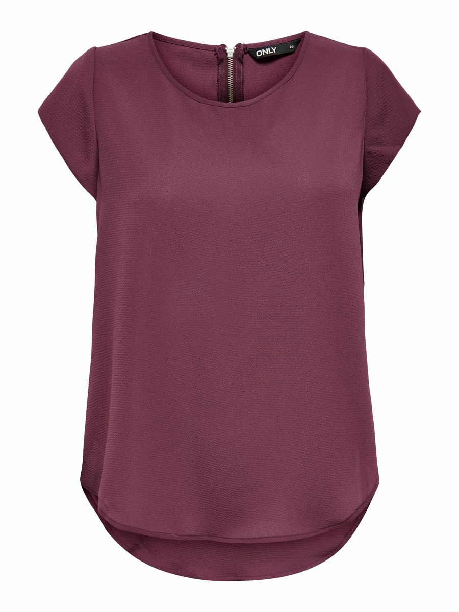 ONLY Blusenshirt VIC in Lila ONLY Blusenshirt VIC in Lila