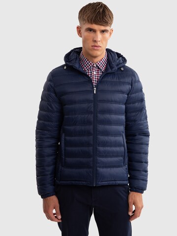 BIG STAR Tussenjas 'ACARF' in Blauw: voorkant