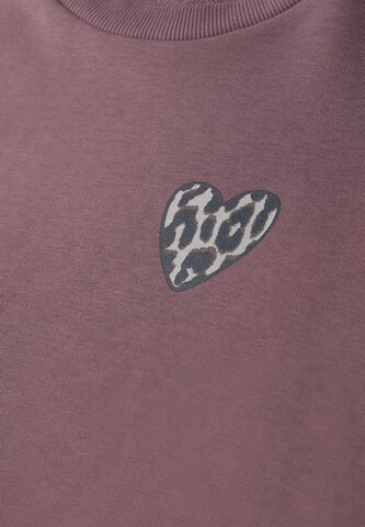 Street One Studio Sweatshirt in Lila