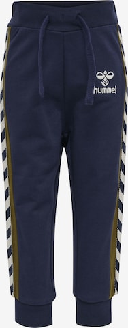 Effilé Pantalon Hummel en bleu : devant