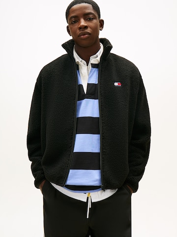 Tommy Jeans Ζακέτα φούτερ σε μαύρο: μπροστά