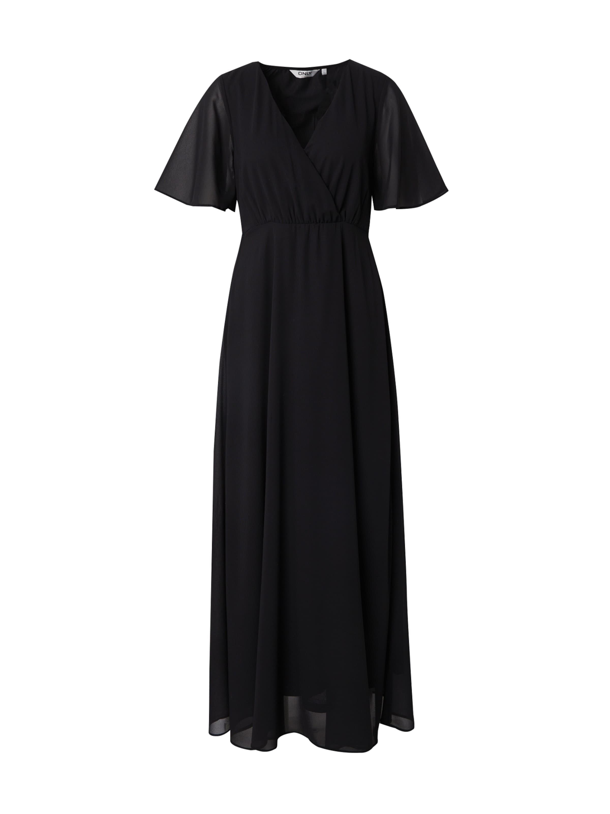 ONLY Βραδινό φόρεμα 'ONLStar' σε μαύρο: μπροστά