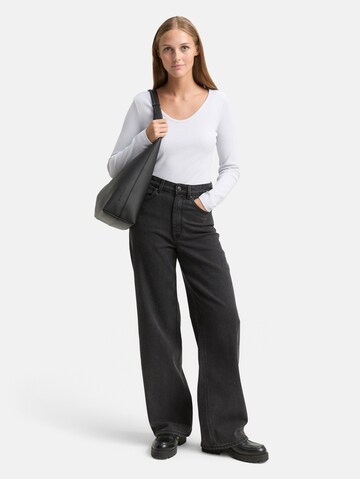 T-shirt TOM TAILOR DENIM en blanc