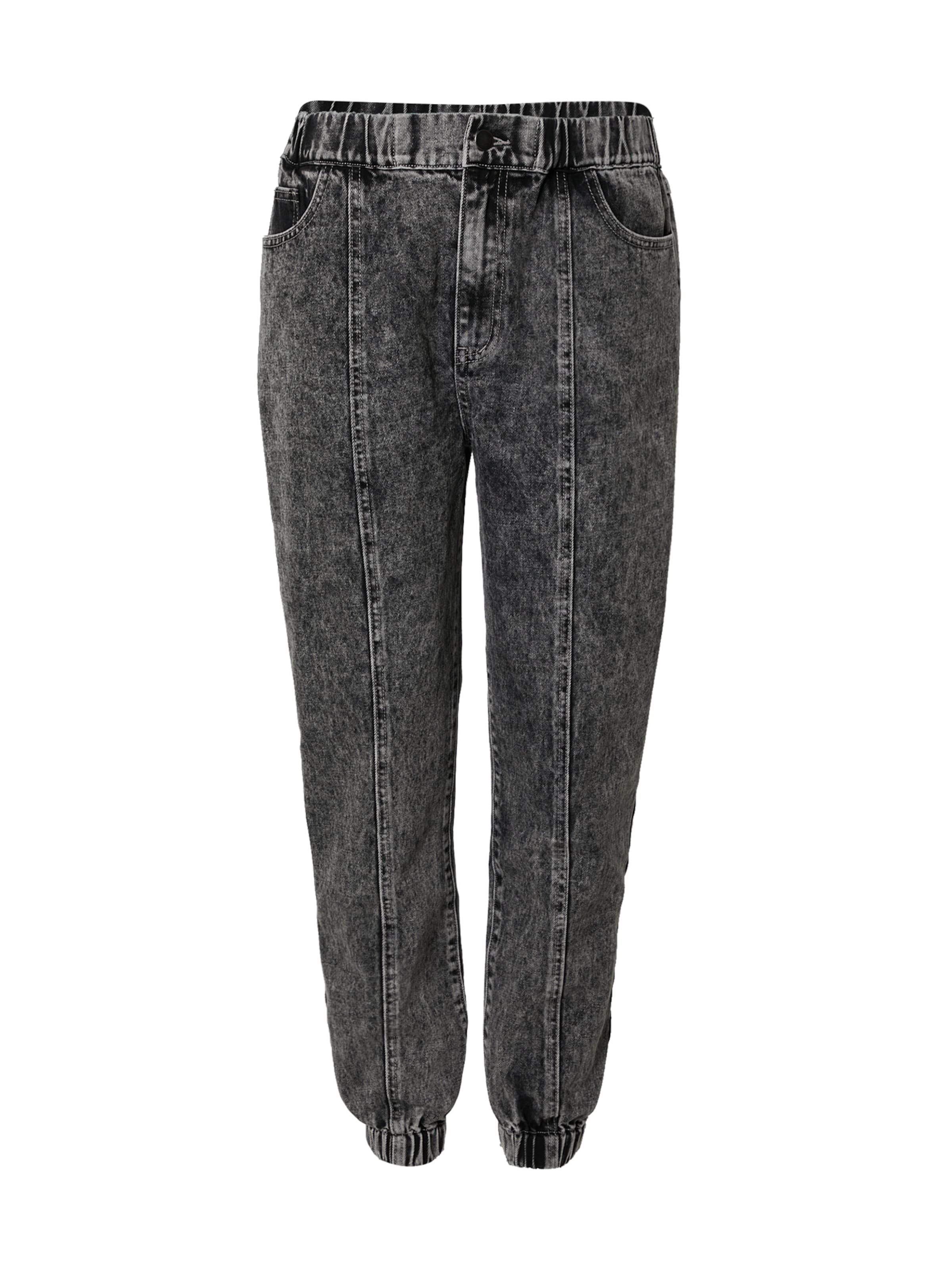 ABOUT YOU x Benny Cristo Tapered Τζιν 'Simon' σε γκρι: μπροστά