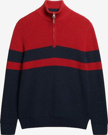 Pull-over Superdry en bleu : devant