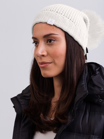 Bonnet CASH-MERE.CH en blanc