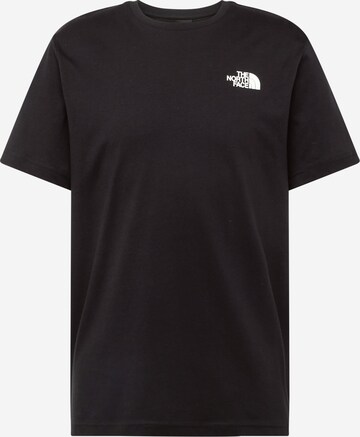 THE NORTH FACE - Camisa 'REDBOX' em preto: frente