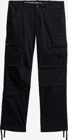 Superdry Loosefit Hose in Schwarz: Vorderseite