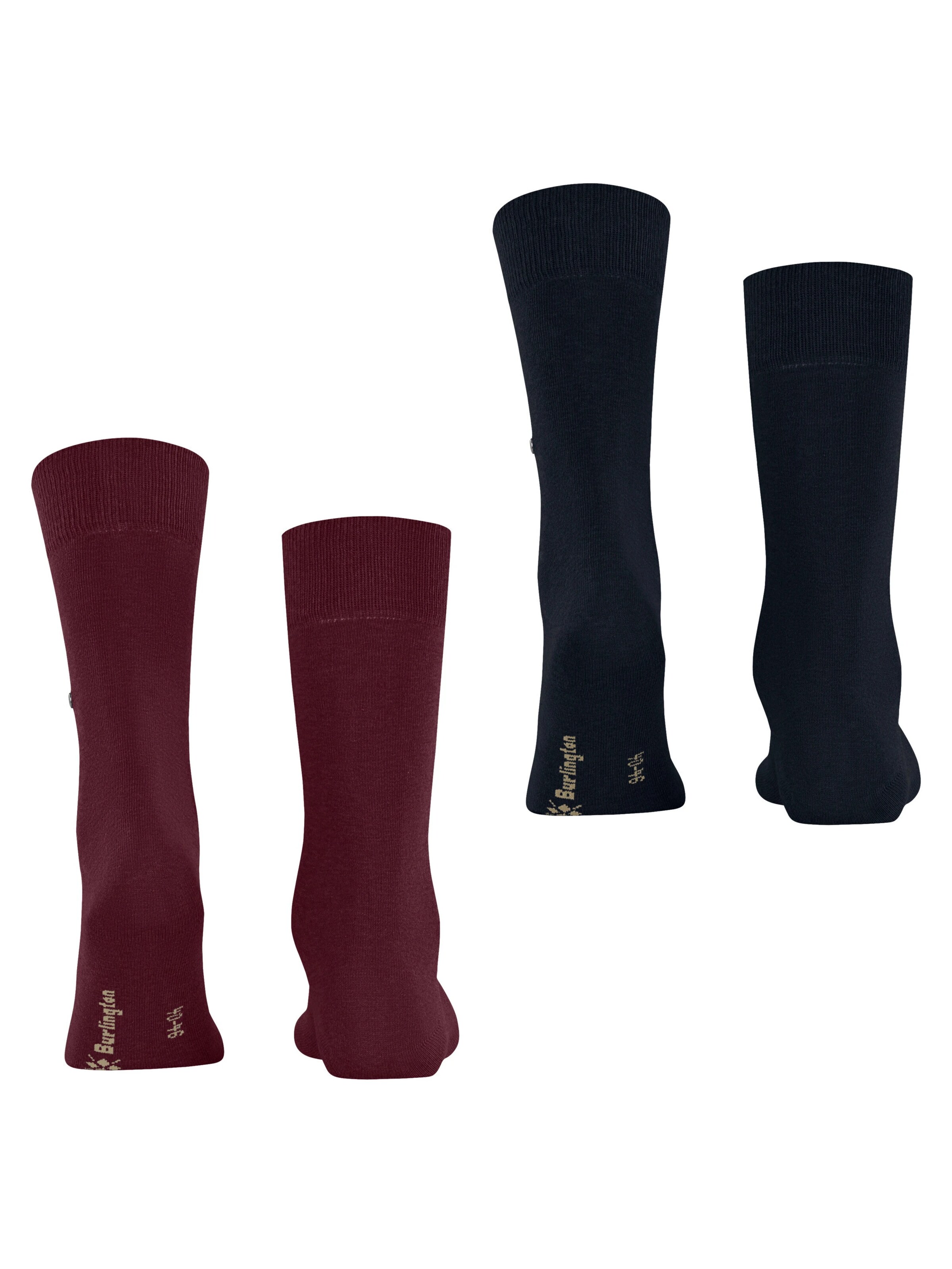 BURLINGTON Socks 'Everyday 2-Pack' in Red