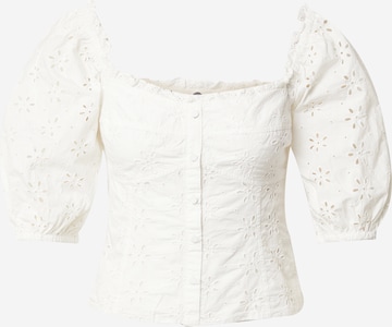 GAP Blouse 'EYELET' in White: front