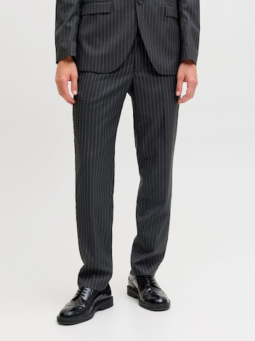 JACK & JONES Regular Pleated Pants 'JPRMartin' in Black: front