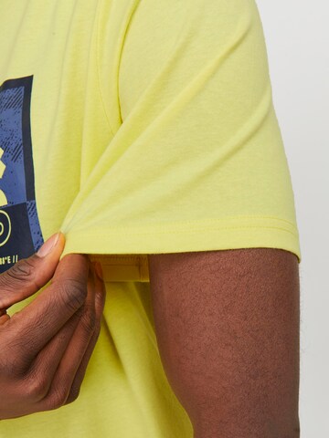 JACK & JONES T-Shirt 'LOGAN' in Gelb
