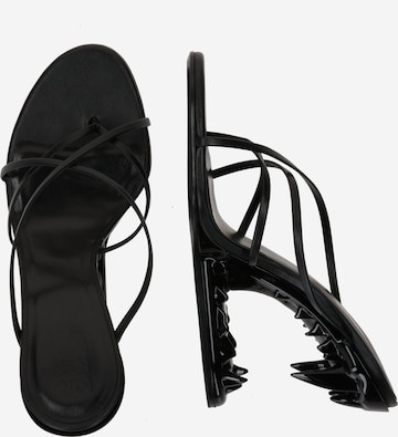 Tongs 'MORSO' GCDS en noir