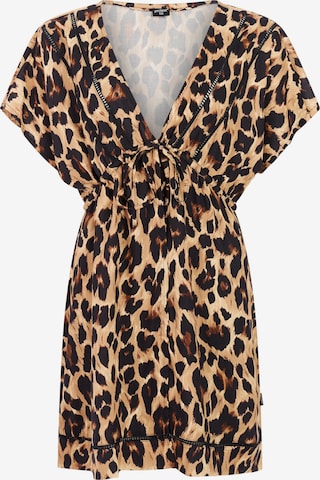 PROTEST Tunika 'PRTPasso' in Braun: Vorderseite