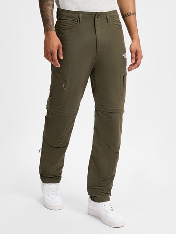 THE NORTH FACE Outdoor trousers in Green: front