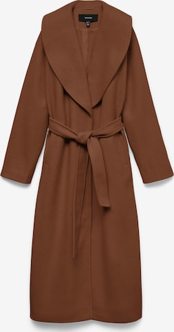 VERO MODA Between-Seasons Coat 'VMANNE' in Brown: front