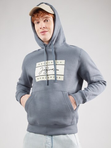 Felpa 'JORFREDERIKSBERG' di JACK & JONES in blu: frontale