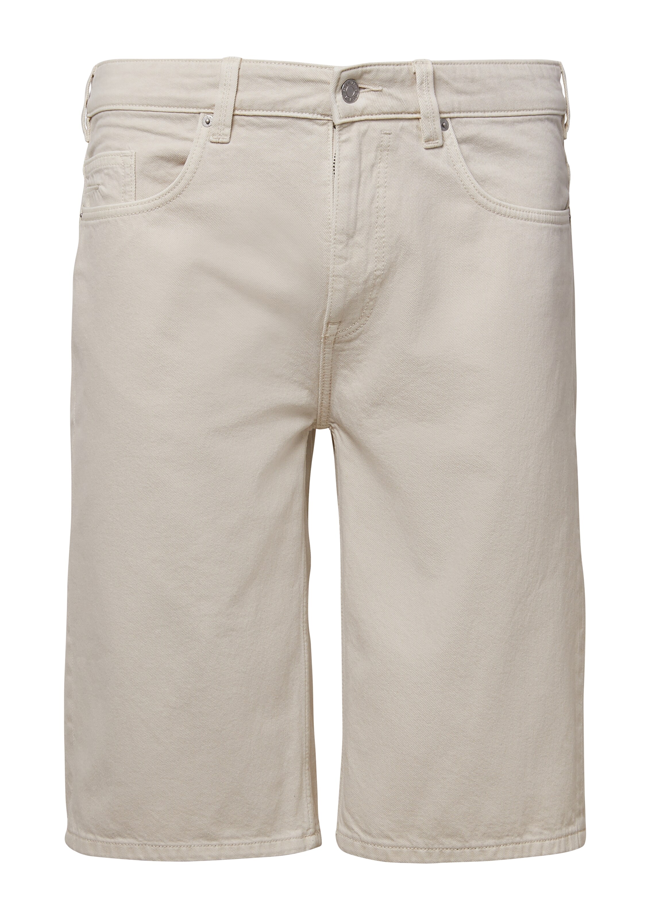 s.Oliver Men Big Sizes Jeans in Beige: front