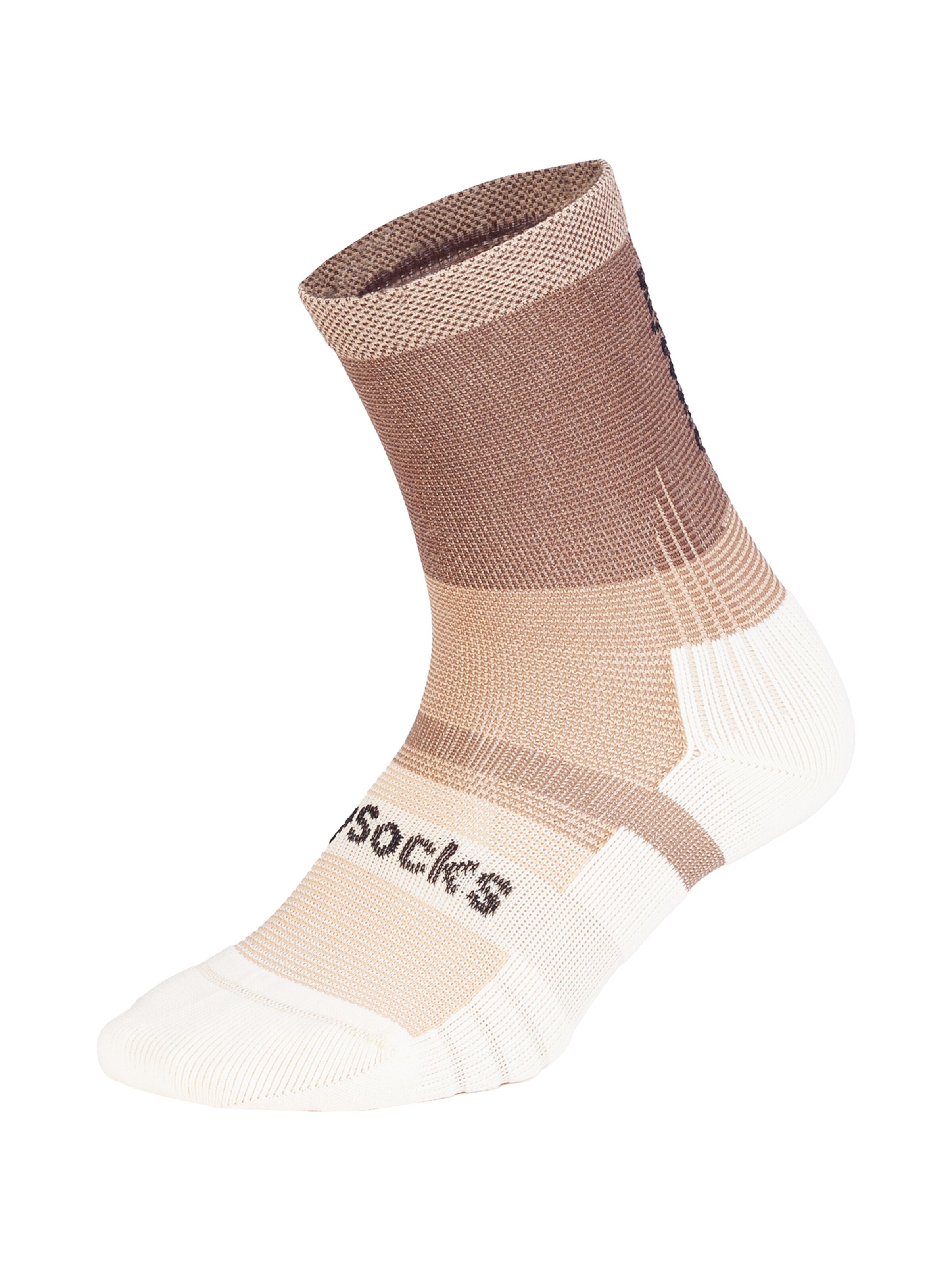 DillySocks Sportsocken 'Active Performance' in 43-46 in beigemeliert, Produktansicht