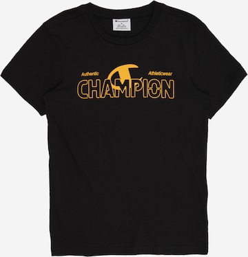 Champion Authentic Athletic Apparel Koszulka w kolorze czarny: przód