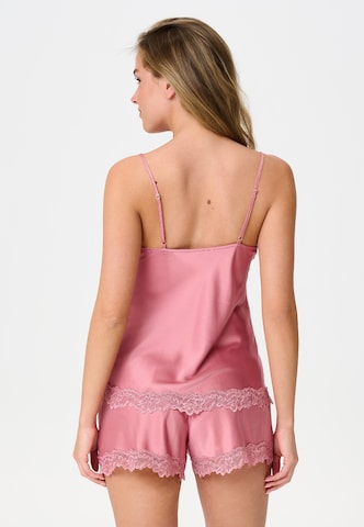 LingaDore Korte pyjama in Roze